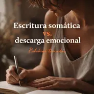 Escritura somática vs. descarga emocional