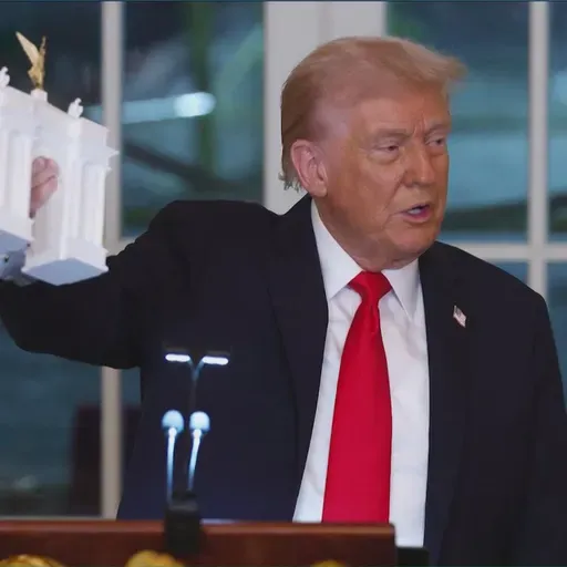 October 17, 2025 - "American Week": Trump secures hero's welcome in Middle East, but plans monuments to himself at home