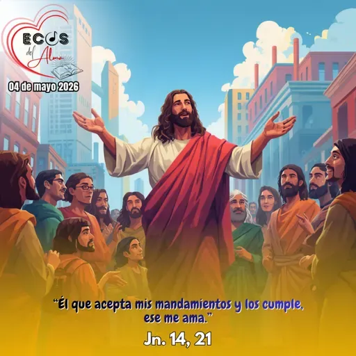 Lunes, 04 de mayo 2026 || Juan 14, 21-26