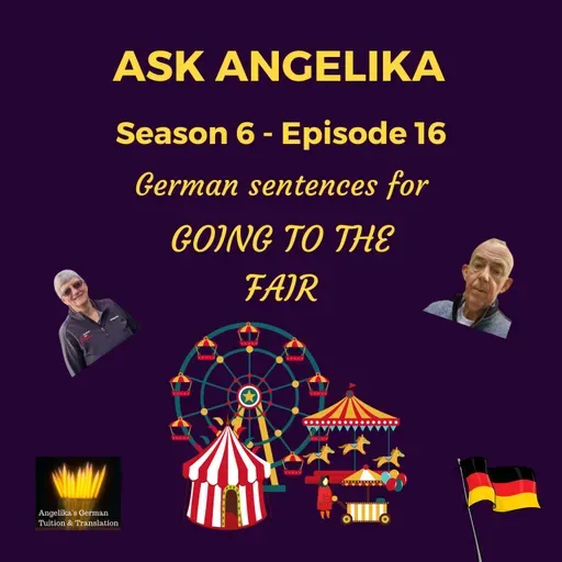 Ask Angelika Season 6 Episode 16 - German sentences for going to the fair