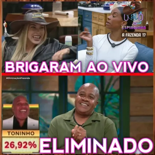 TONINHO ELIMINADO! + Kathy e Saory DISCUTIRAM + Duda é PERSEGUIDA | A Fazenda 17