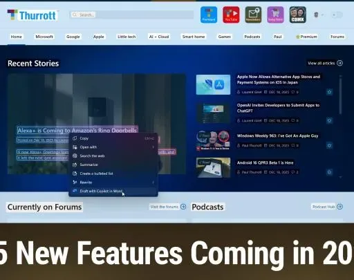 Hands-On Windows 171: 5 New Features Coming in 2026