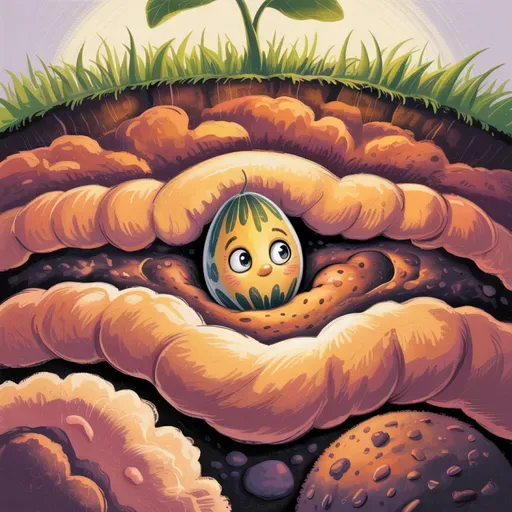 Korienok, ktorý vedel, kde je dole: Príbeh o semienku hľadajúcom svoju cestu