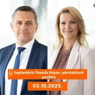 |147| Septembris finanšu tirgos: pārsteidzoši pozitīvs