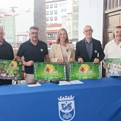 Puerto de la Cruz. Presentación Azembora Tenerife Festival