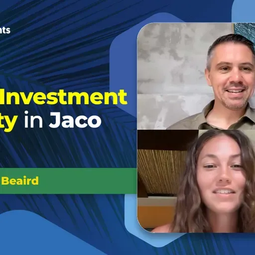 EP-261 24% ROI investment property in Jaco and Jaco + Costa Rica Market Update with Beth Beaird