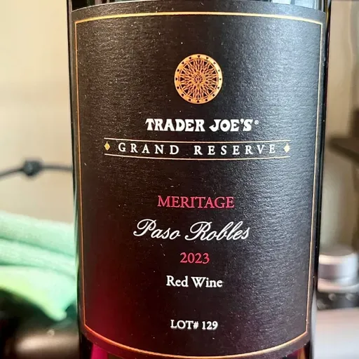 Trader Joe’s Grand Reserve Paso Robles Meritage 2023