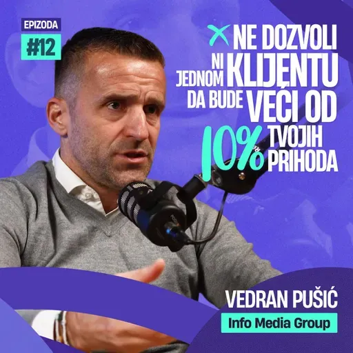 Fudbaler koji je oglašavanjem osvojio Balkan i Dubai. Vedran Pušić u epizodi #12
