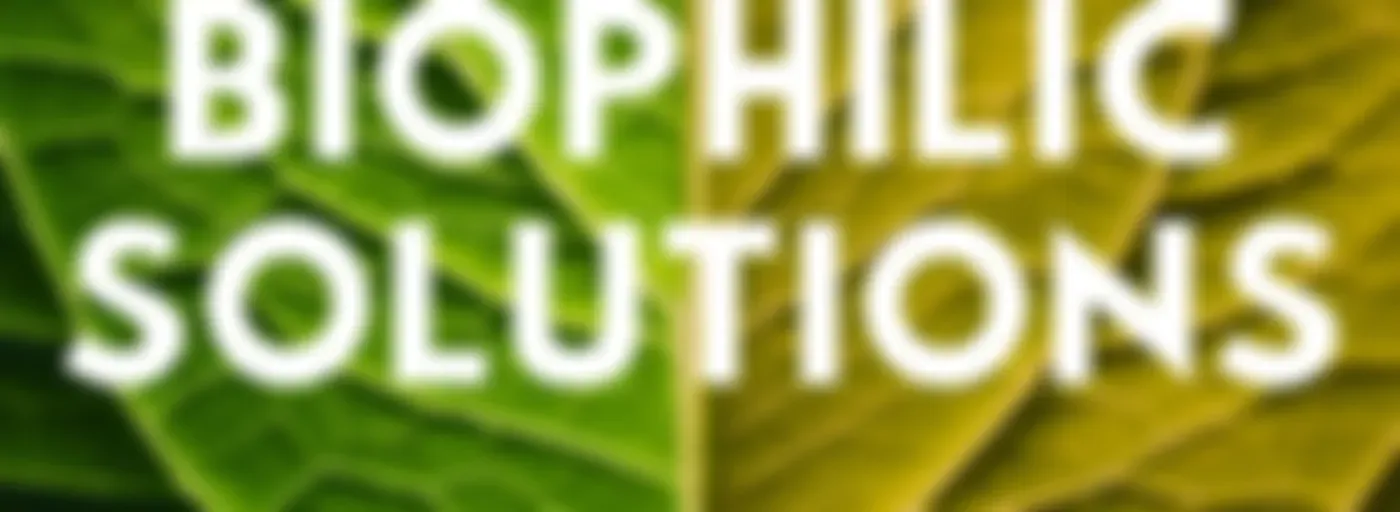 Biophilic Solutions: Nature Has the Answers
