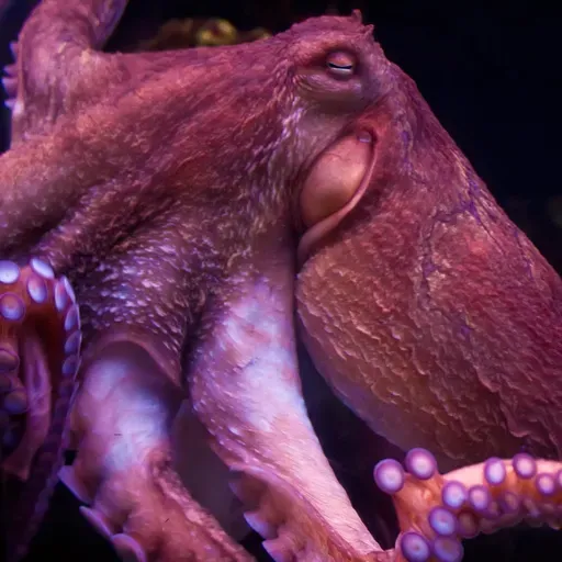 Intelligenter Oktopus - Gehirn im ganzen Körper