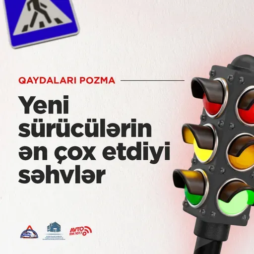 Yeni Sürücülərin Ən Çox Etdiyi Səhvlər I Qaydaları pozma