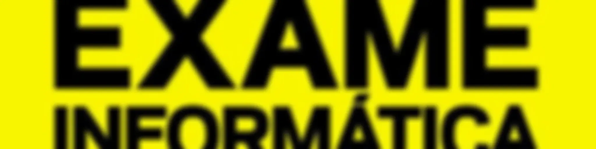 Exame Informática