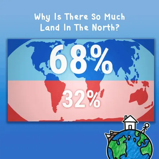 Why Is There So Much Land In The North?