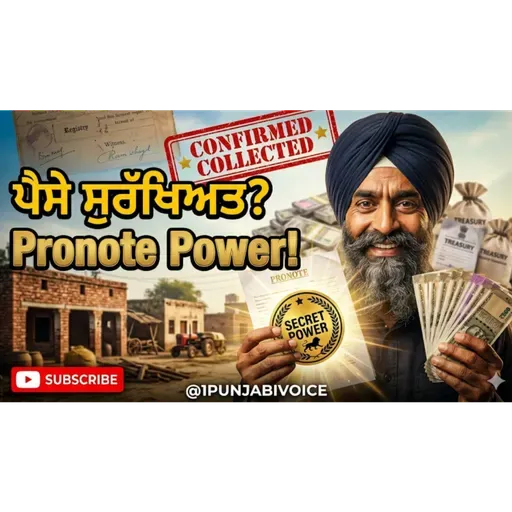 Pronote ਕੀ ਹੈ? ਕਿਵੇਂ ਬਣਾਇਆ ਜਾਂਦਾ ਹੈ | Promissory Note Punjab