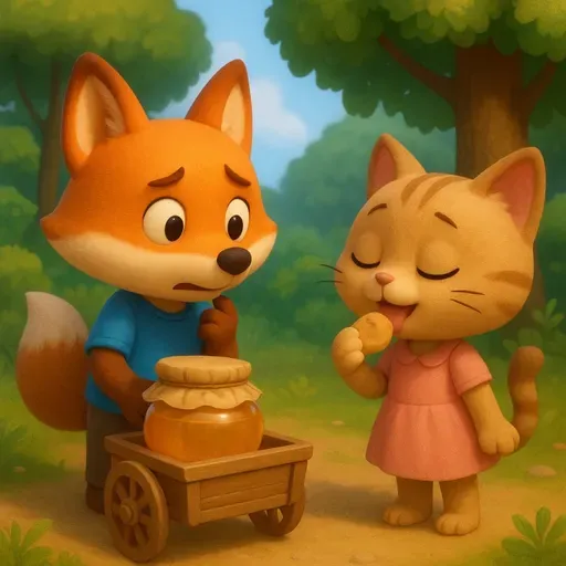 Bedtime Stories: Little Fox Sells Honey🍯