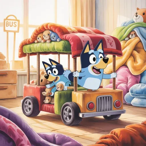 🚌 Bluey y el Autobús Perdido más Divertido 🎒| Audiocuentos