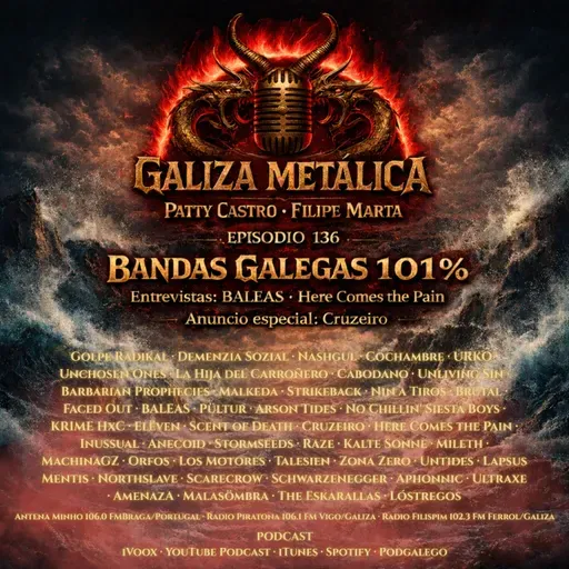 Galiza Metálica 136 Bandas Galegas 101%