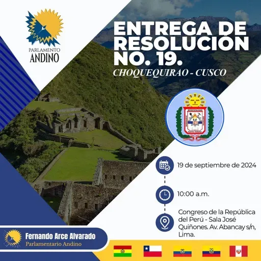 📻🐴👨🏻🌾 Radio en vivo | Hablemos de Choquequirao - Mollepata 22/09/2024 RESOLUCIÓN 19 PARLAMENTO ANDINO PERÚ