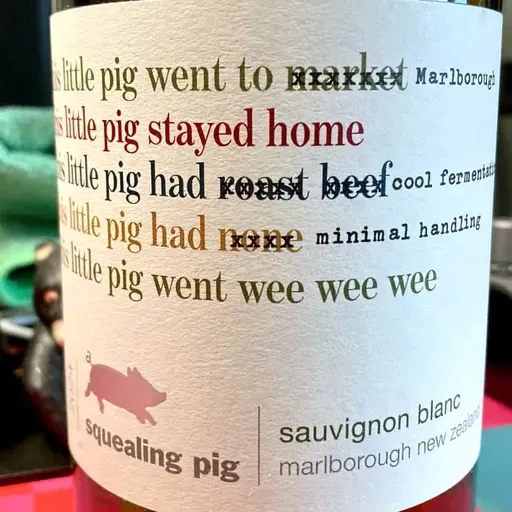 Squealing Pig Marlborough Sauvignon Blanc 2024