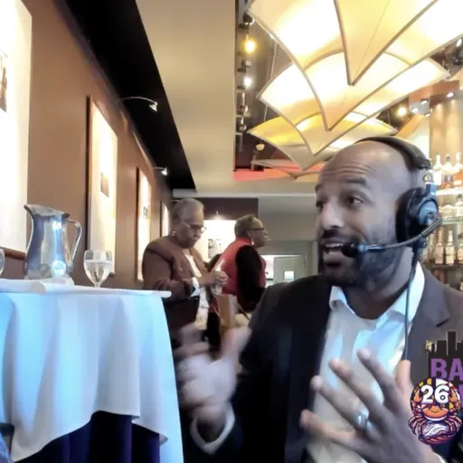 Councilman Mark Conway tells Nestor why he’s running for Congress at Gertrude’s at The BMA