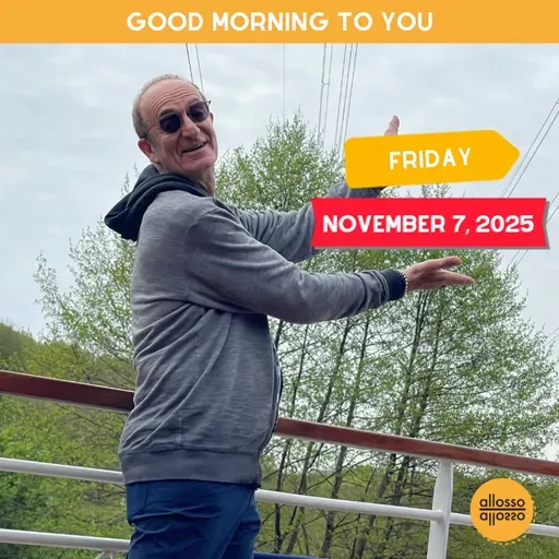 Have unedited joy today: Friday, November 7, 2025