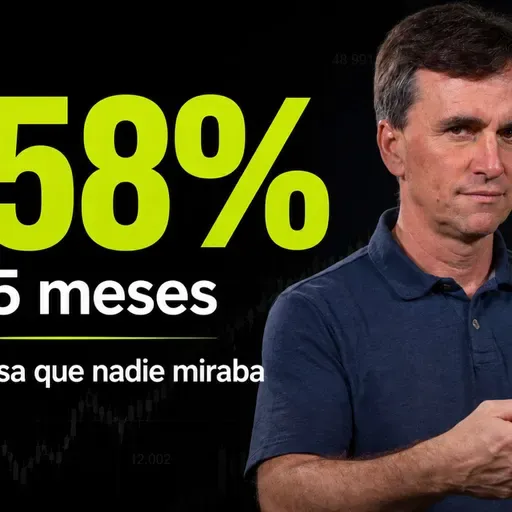 La acción más aburrida del mercado subió 158% en 5 meses
