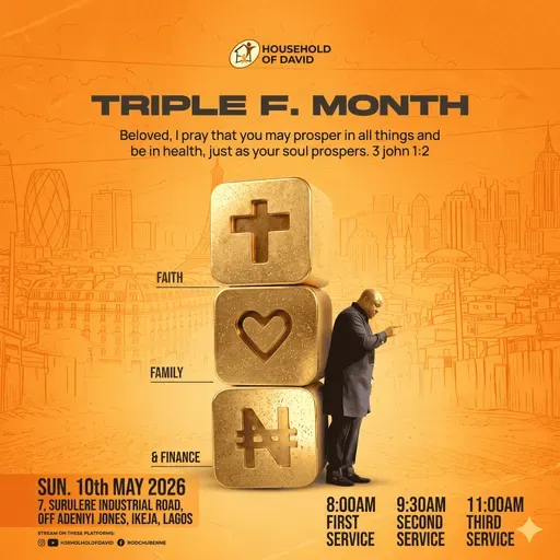 Faith, Family & Finances (Part 6) | Pst. Sola Osunmakinde | 3rd Service | 10th May 2026