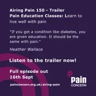 150: Trail - Airing Pain 150: Pain Education Classes - Learn to live well with pain