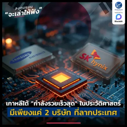 เกาหลีใต้ “กำลังรวยเร็วสุด” ในประวัติศาสตร์ประเทศในปีนี้ | ลงทุนแมนจะเล่าให้ฟัง