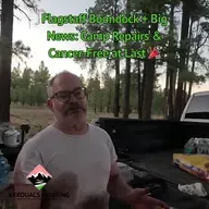 Flagstaff Boondock + Big News: Camp Repairs & Cancer-Free at Last 🎉