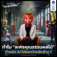 ทำไม “ละครคุณธรรมผลไม้” ทำคลิป AI ได้ยอดวิวหลักล้าน ? | ลงทุนแมนจะเล่าให้ฟัง
