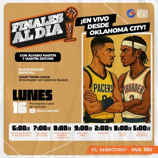 Previa del Juego 5 entre OKC e Indiana 🏀 FINALES AL DÍA #13 | Ritmo NBA T6 E145