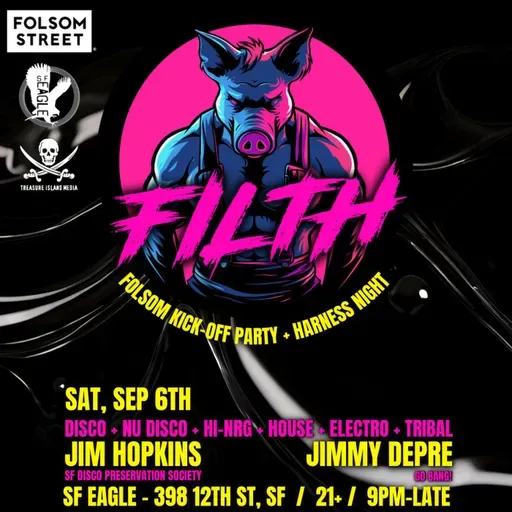 DJs Jimmy DePre + Jim Hopkins - Live At Filth (SF Eagle) - 9-6-25