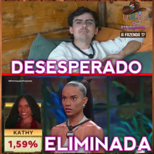 Kathy ELIMINADA + Duda, Dudu, Fabiano, Mesquita, Saory ou Walério, quem vai pra FINAL?| A Fazenda 17