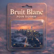 1 H Bruit Blanc relaxant pour DORMIR | Son de nuit en haut de la ville
