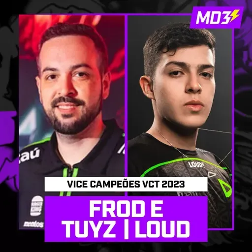 A LOUD de VALORANT! - FROD e TUYZ - MD3 #61
