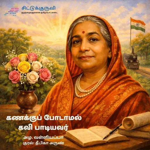 3. Kanakku Podaamal Kavi Paadiyavar - Sarojini Naidu | Periyor Vaazhvile | Azha Valliyappa