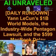 [FULL RUNDOWN] Yann LeCun’s $1B World Models, the Industry-Wide Pentagon Lawsuit, and the $599 MacBook Delay (March 10th Rundown)