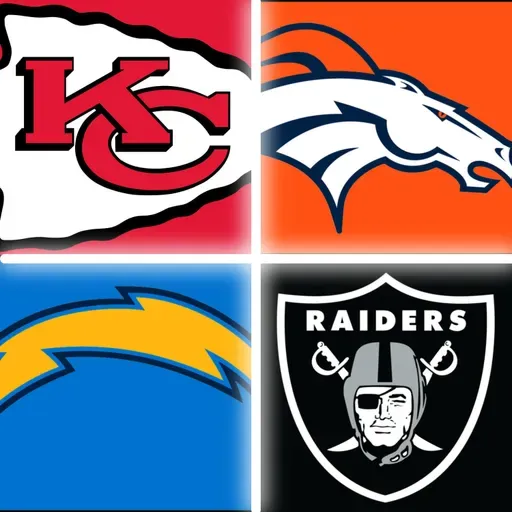🏈 ¿Quién Gana La AFC OESTE: Chiefs, Broncos, Chargers o Raiders? | Apuestas NFL 2025