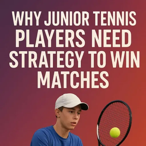 WHY JUNIOR TENNIS PLAYERS NEED STRATEGY TO WIN MATCHES