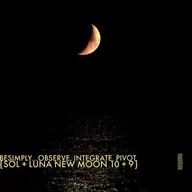 BeSimply...Observe. Integrate. Pivot. {Sol + Luna New Moon 10 + 9}