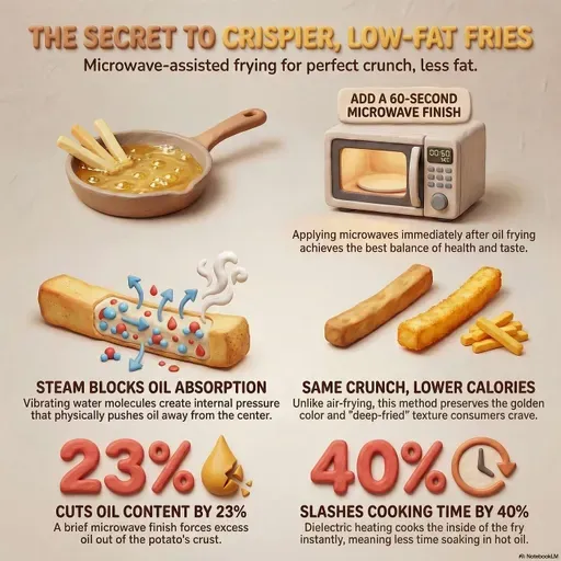 Dielectric Fries: Engineering a Healthier, Crispy Fry