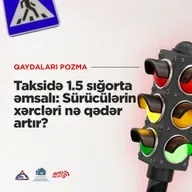 Taksidə 1.5 Sığorta Əmsalı: Sürücülərin Xərcləri Nə Qədər Artır?  I Qaydaları pozma