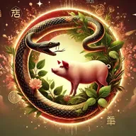 SIGNO del CERDO - Horóscopo Chino | AÑO 2025 - AÑO DE LA SERPIENTE DE MADERA
