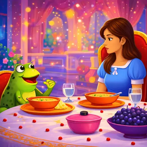 बेडूक आणि राजकन्या - The Frog and The Princess ( Kids' Marathi Story)