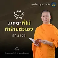 MT1593 เมตตาที่ไม่ทำร้ายตัวเอง | พระไตรปิฎกยามเช้า EP.1593 05/08/68