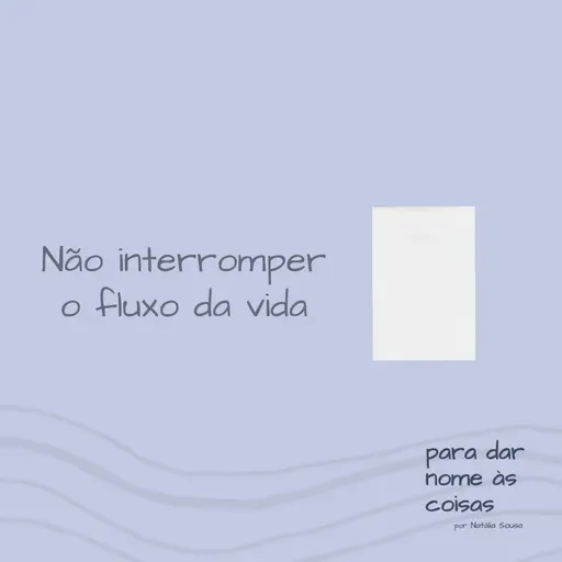S07EP293 - Não interromper o fluxo da vida