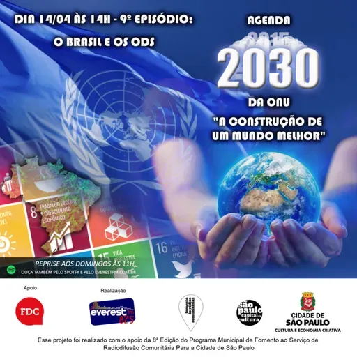CHAMADA - AGENDA 2030 DA ONU: - A CONSTRUÇÃO DE UM MUNDO MELHOR PROGRAMA 09 – AGENDA 2030: – O BRASIL E OS ODS