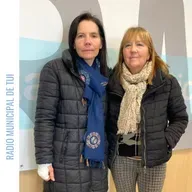 Ent. Pilar Fernández e Rosa Alonso, da libraría Iris | Peche por xubilación