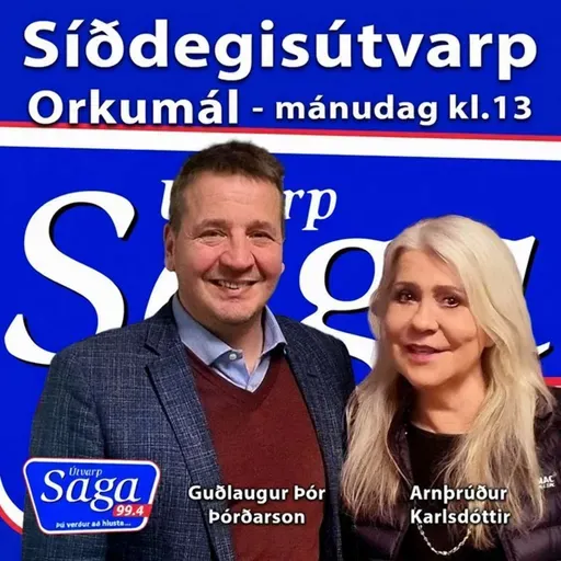 Arnþrúður Karlsdóttir & Guðlaugur Þór Þórðarson